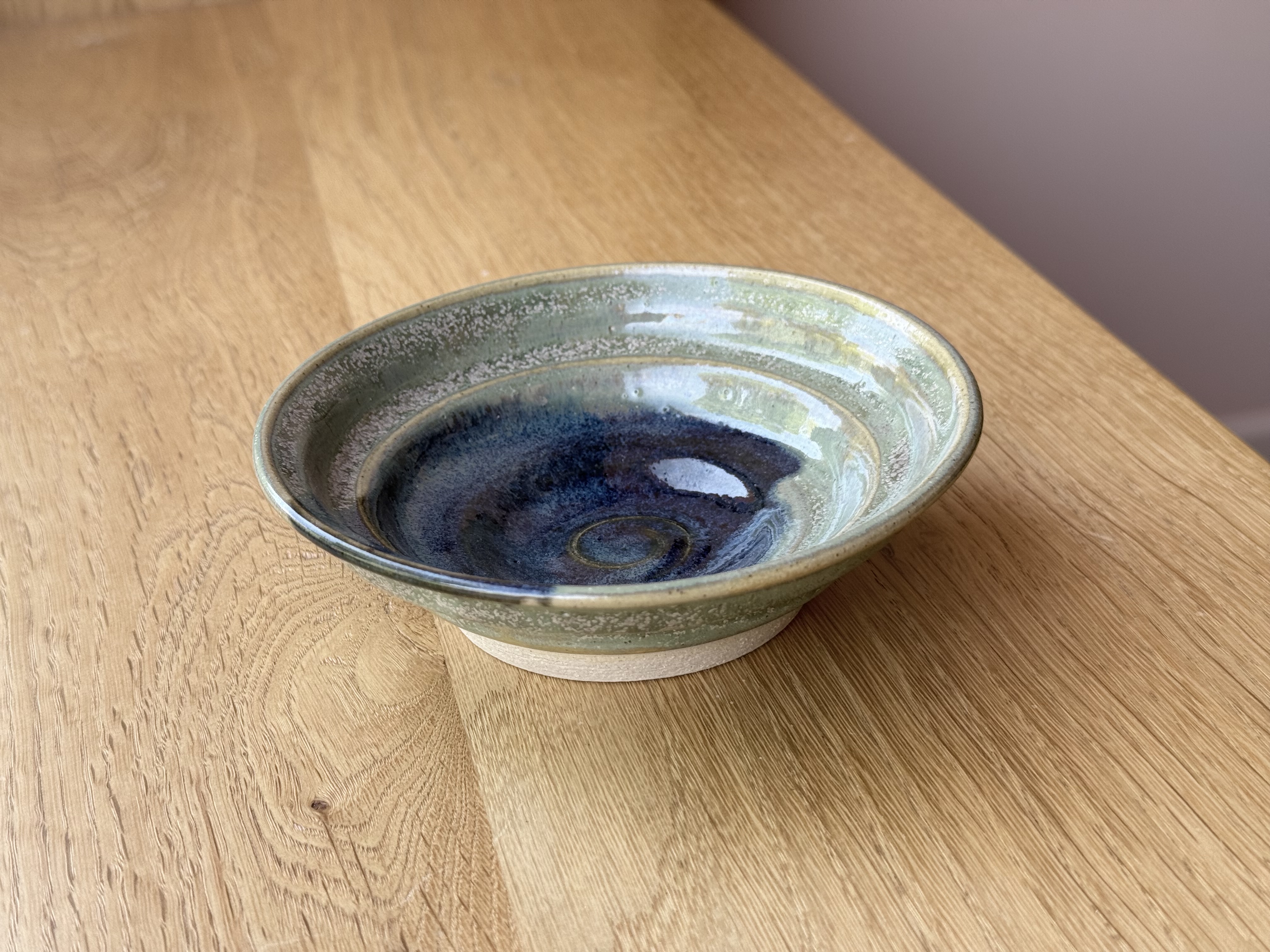 Blue Rim Plate — image 2 of 3
